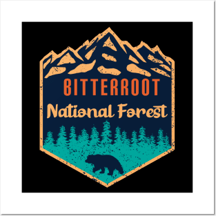 Bitterroot national forest Posters and Art